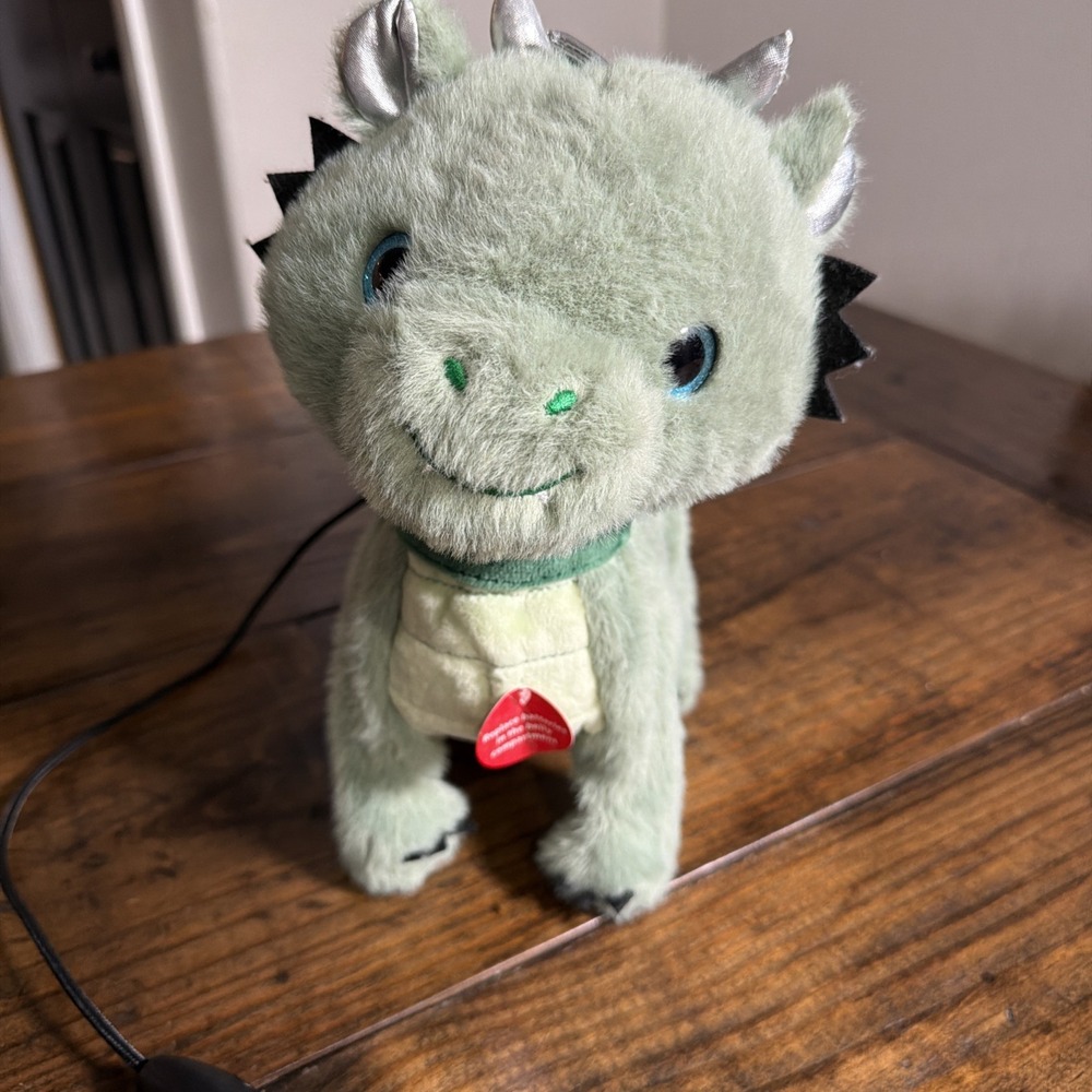 Kid Connection Green Dragon Remote Control Walking Plush Toy Walmart